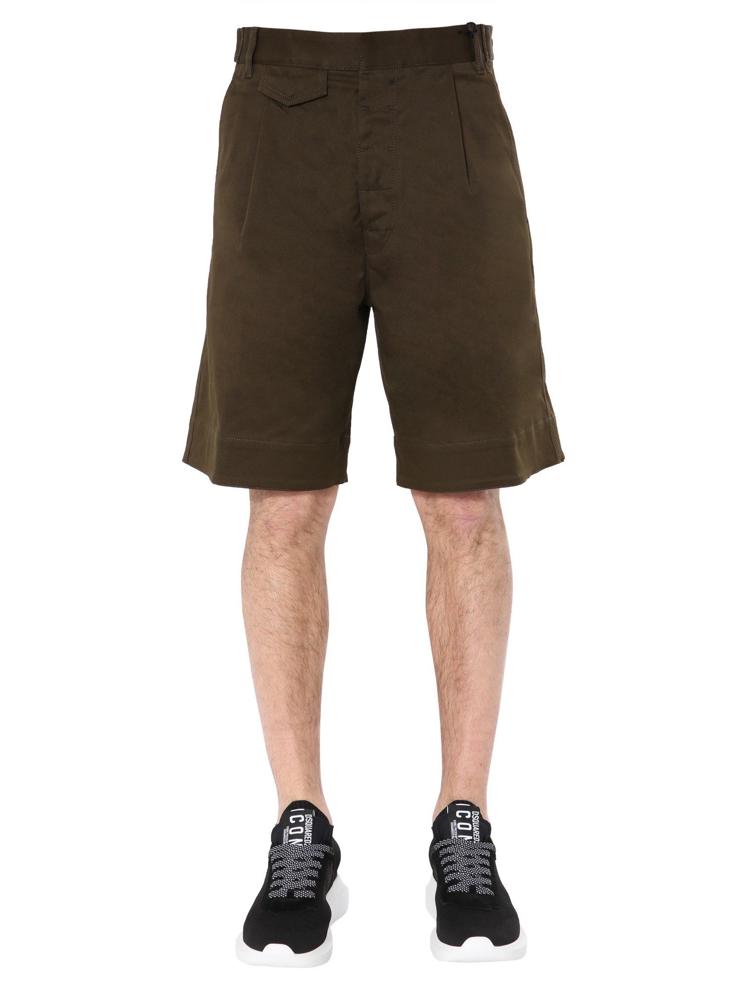 dsquared "aviator" bermuda