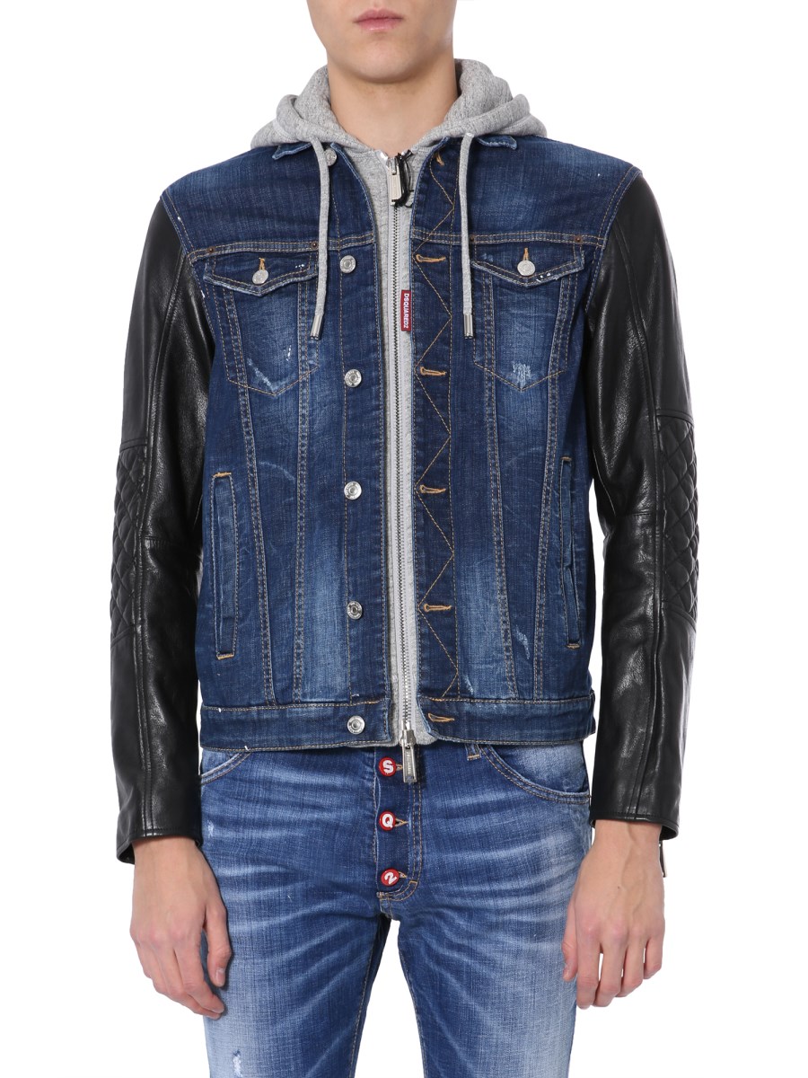 Dsquared jean outlet jacket