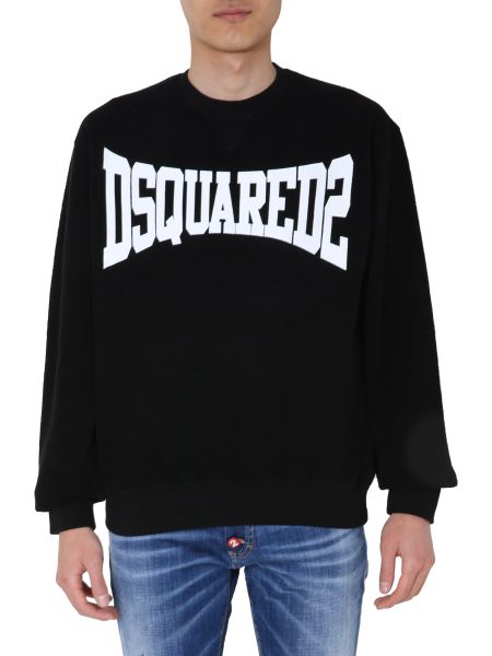 dsquared crew neck sweatshirt