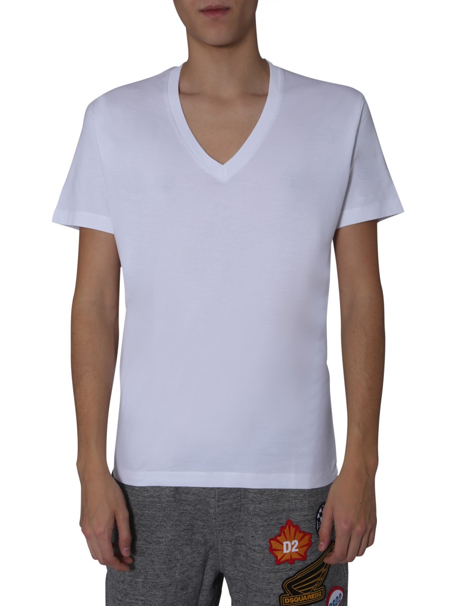 Dsquared v shop neck t shirts