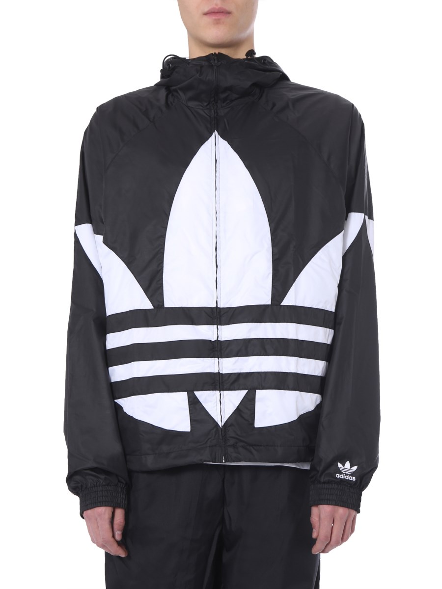 Adidas store windbreaker trefoil