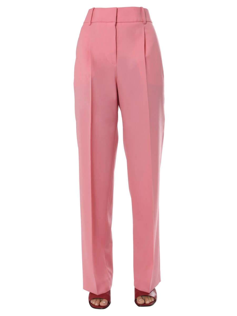 GIVENCHY PANTALONI MASCHILI IN COTONE CON PINCES