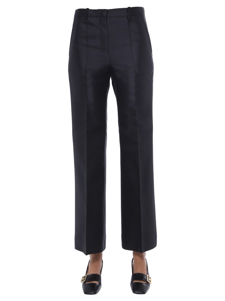 GIVENCHY PANTALONE AMPIO IN MISTO LANA E SETA