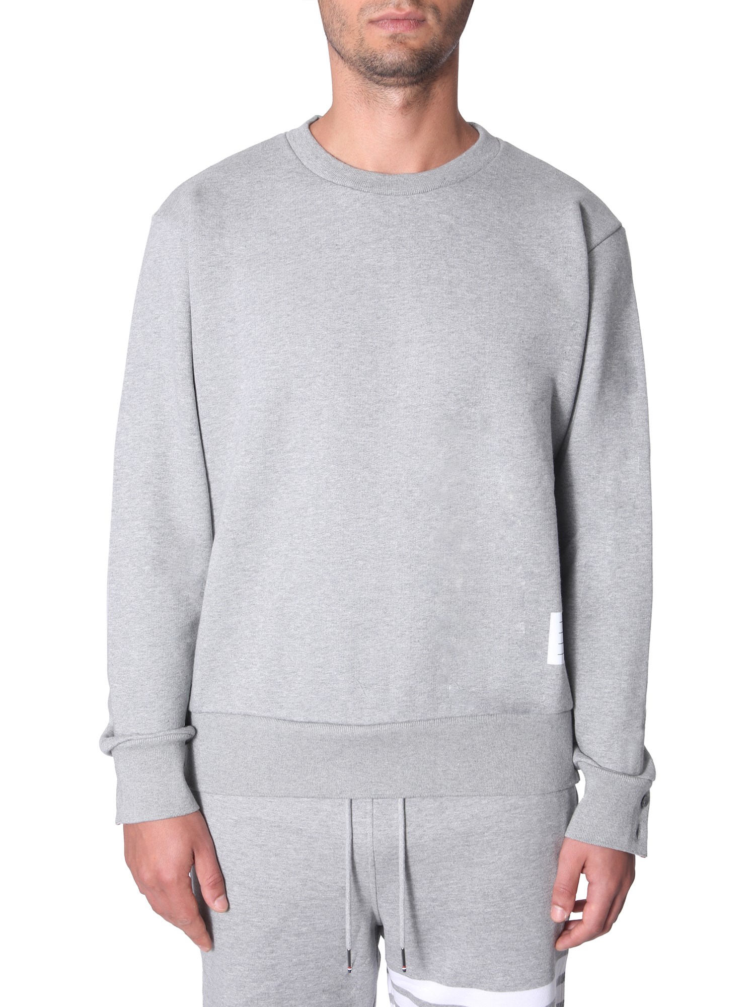 thom browne grey sweatshirt