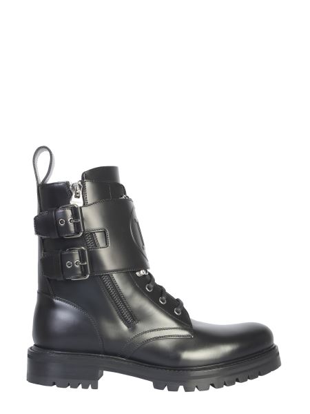 balmain leather boots