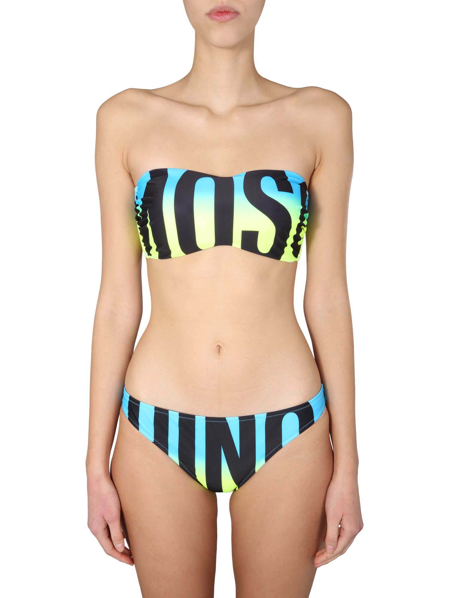 Moschino Banded Costume In Multicolour