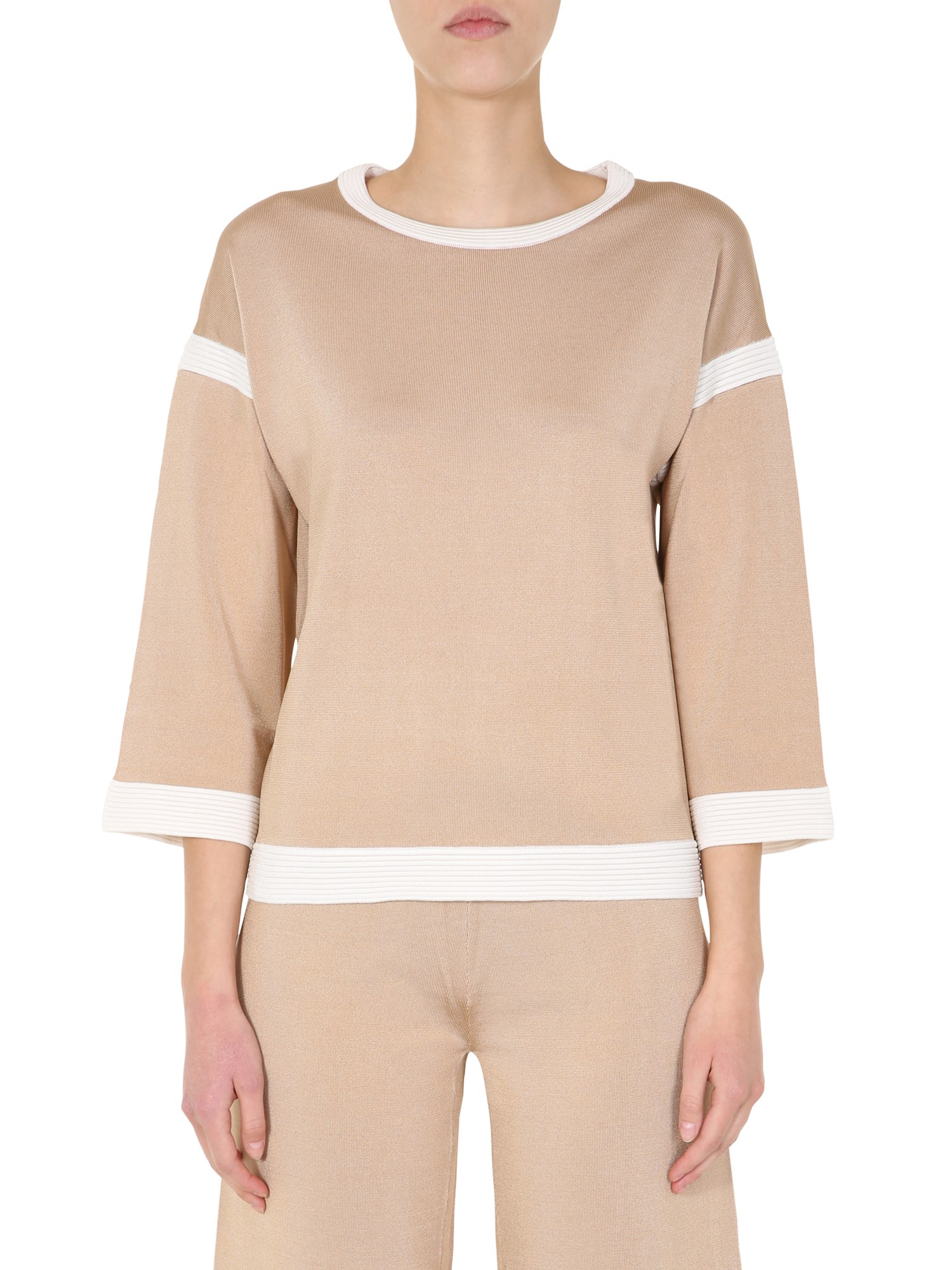 Round neck sweater - boutique moschino - Modalova