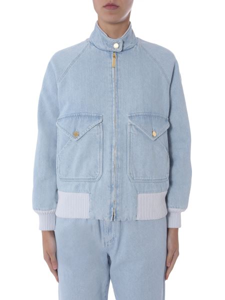 alberta ferretti denim jacket