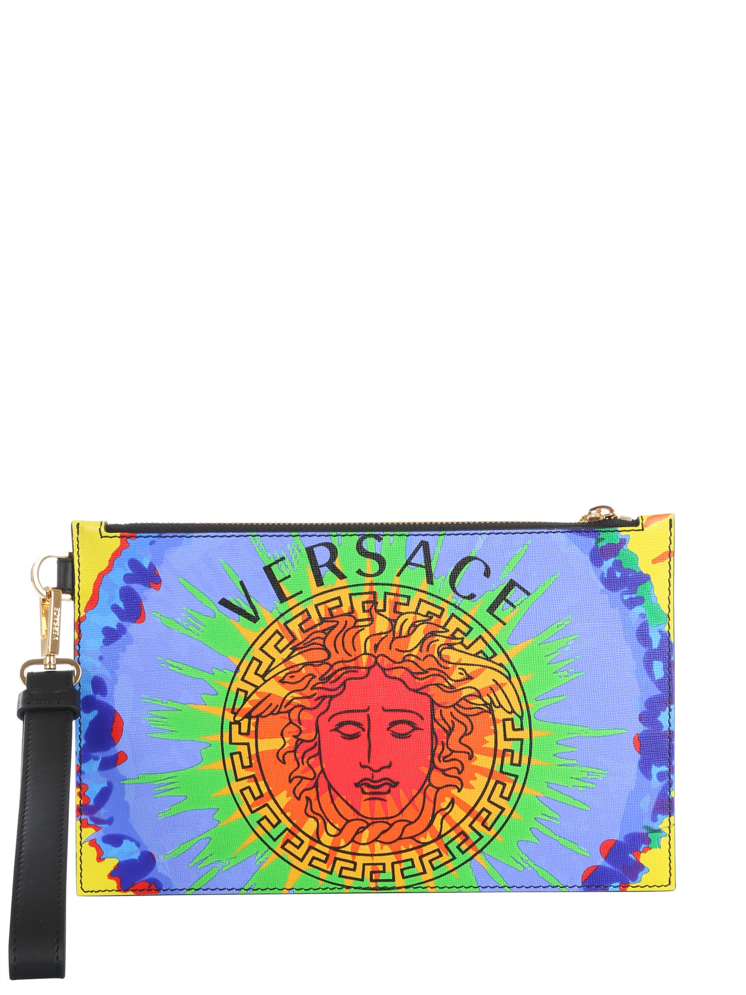 VERSACE POUCH WITH LOGO,177305
