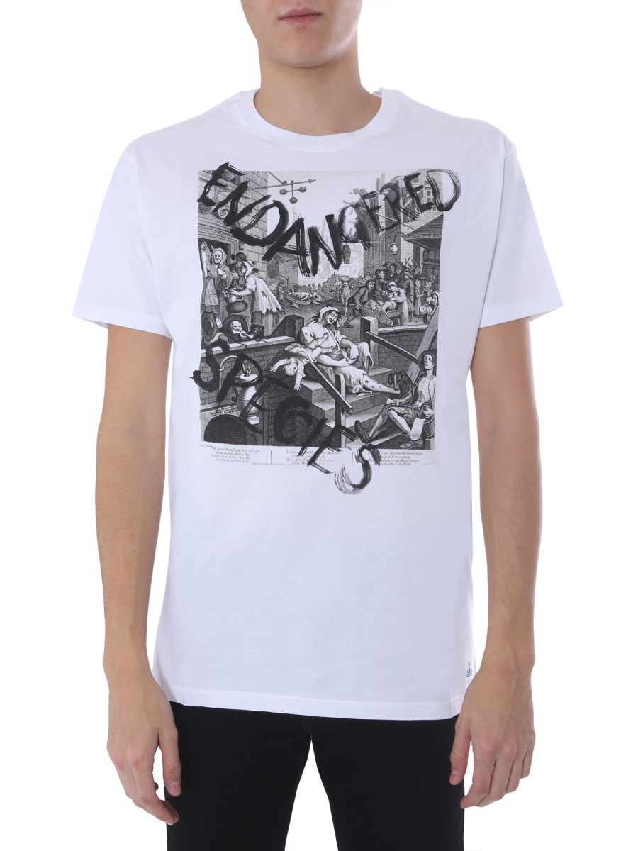 Vivienne westwood round 2024 neck t shirt