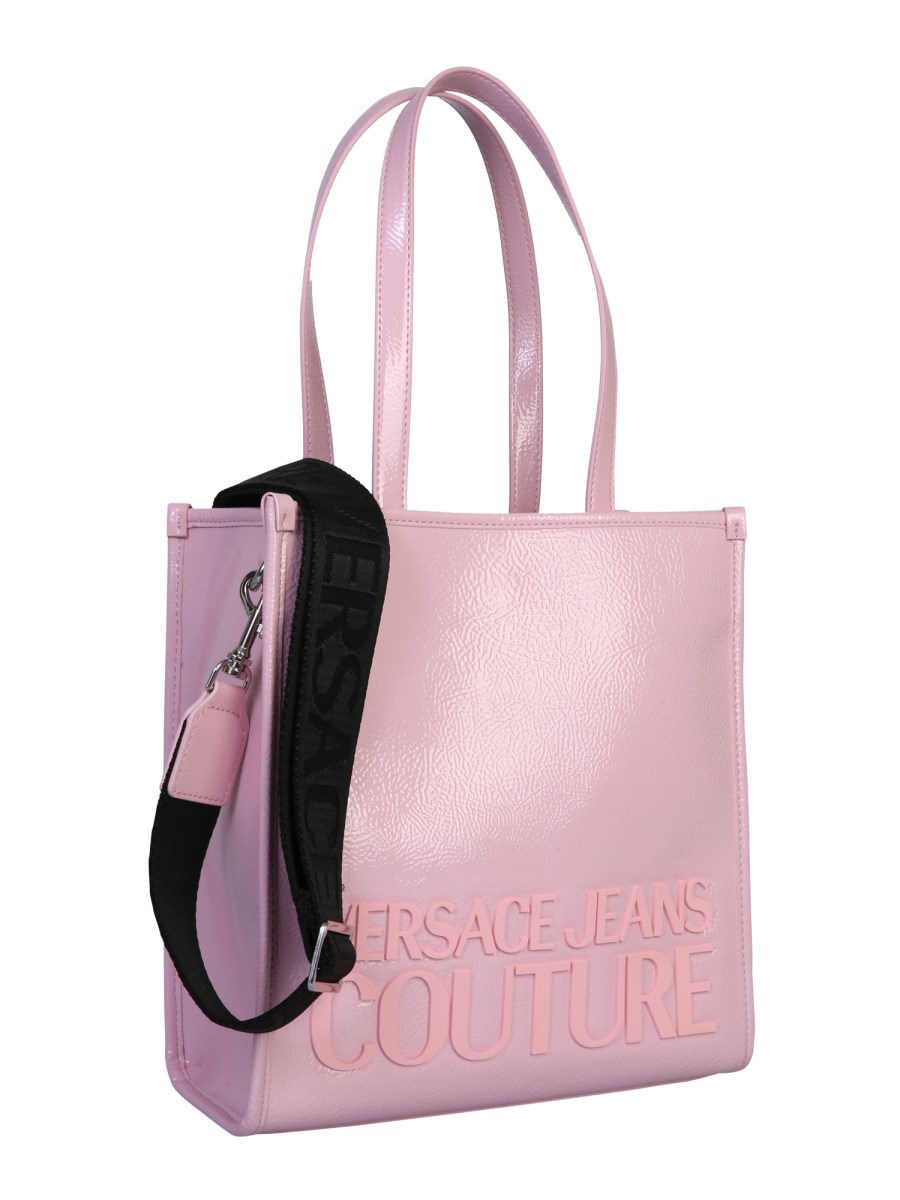 VERSACE JEANS COUTURE - SMALL TOTE BAG WITH PVC LOGO - Eleonora Bonucci