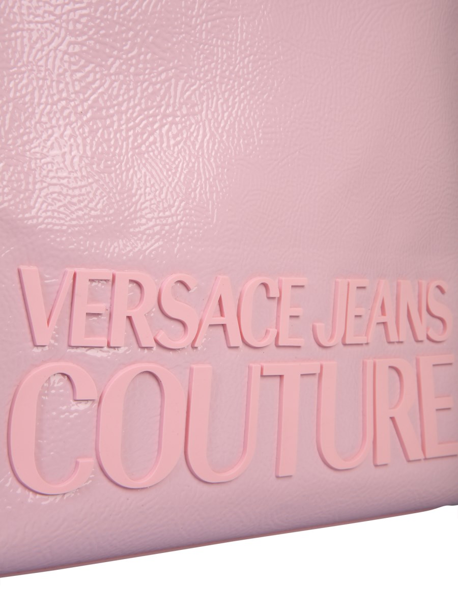 VERSACE JEANS COUTURE - SMALL TOTE BAG WITH PVC LOGO - Eleonora Bonucci