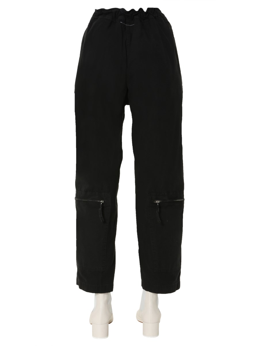 MM6 Maison Margiela three-pocket Cotton Palazzo Pants - Farfetch