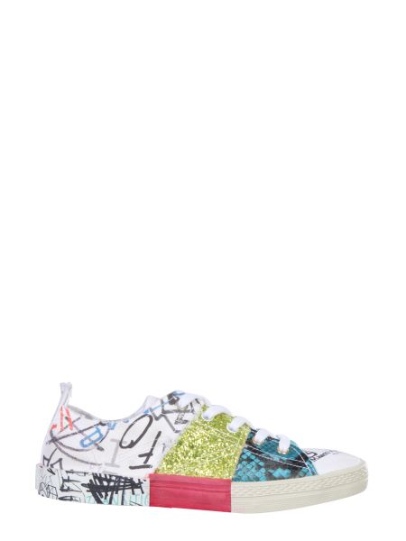 margiela patchwork sneakers
