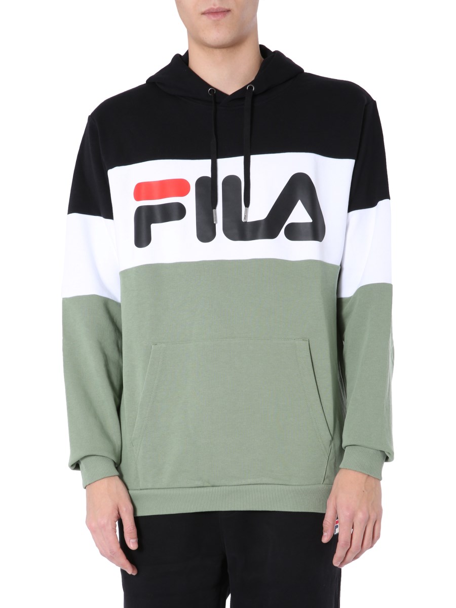 Fila color shop block hoodie