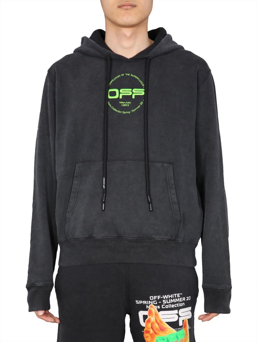 【新品】【正規品】off-white Hand Logo パーカー