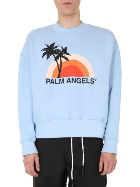 palm angels butterfly sweatshirt