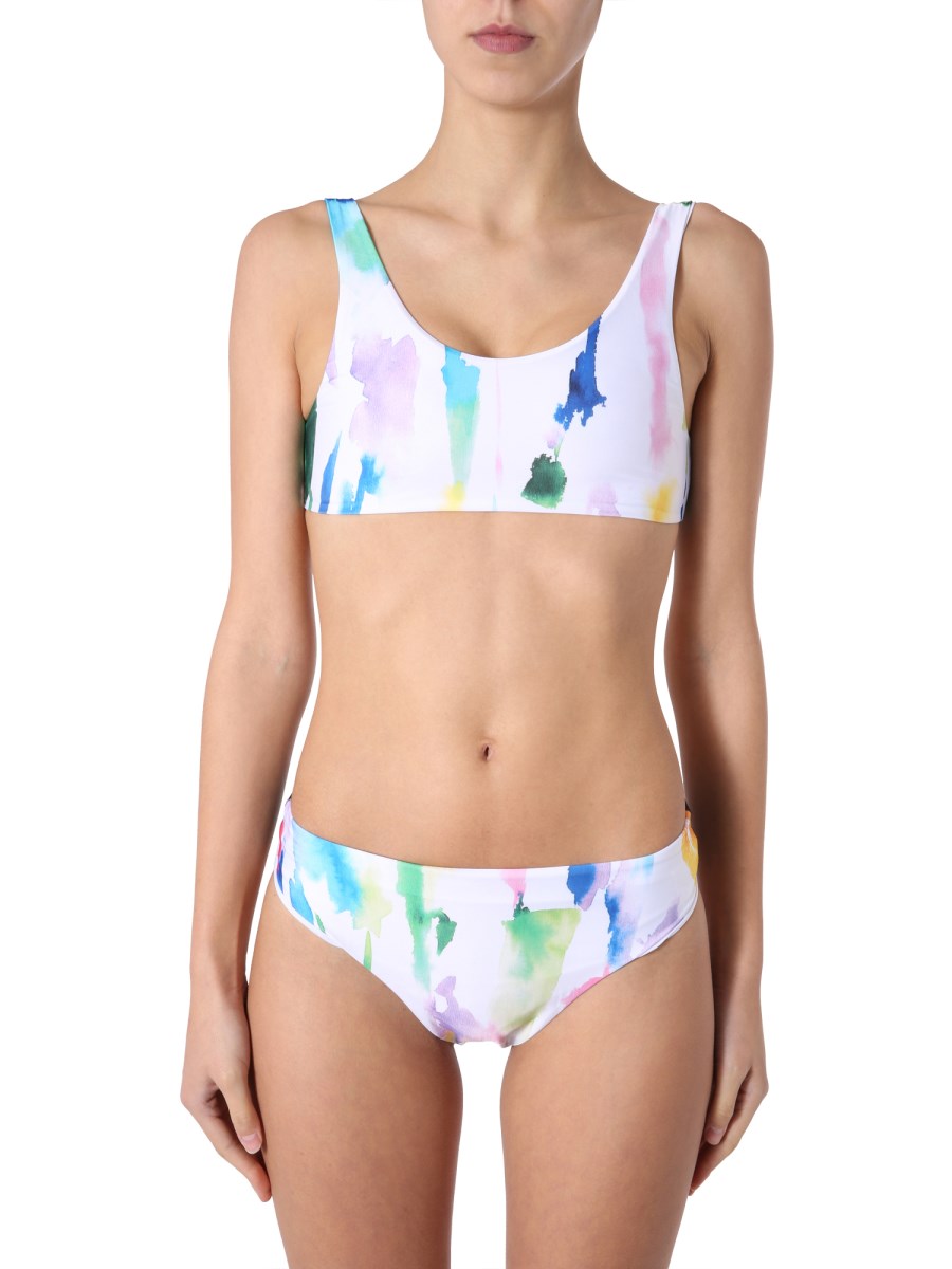 ÊTRE CÉCILE TOP BIKINI CON STAMPA E LOGO