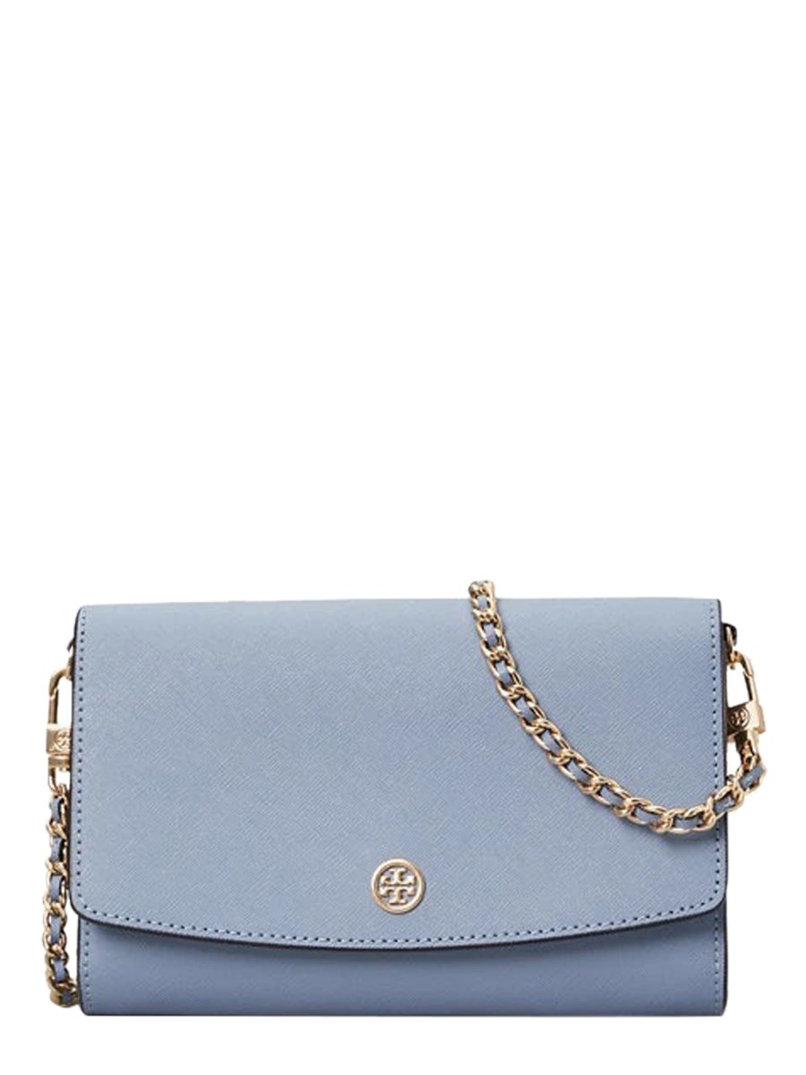 TORY BURCH - MINI ROBINSON SAFFIANO LEATHER CROSSBODY BAG - Eleonora Bonucci