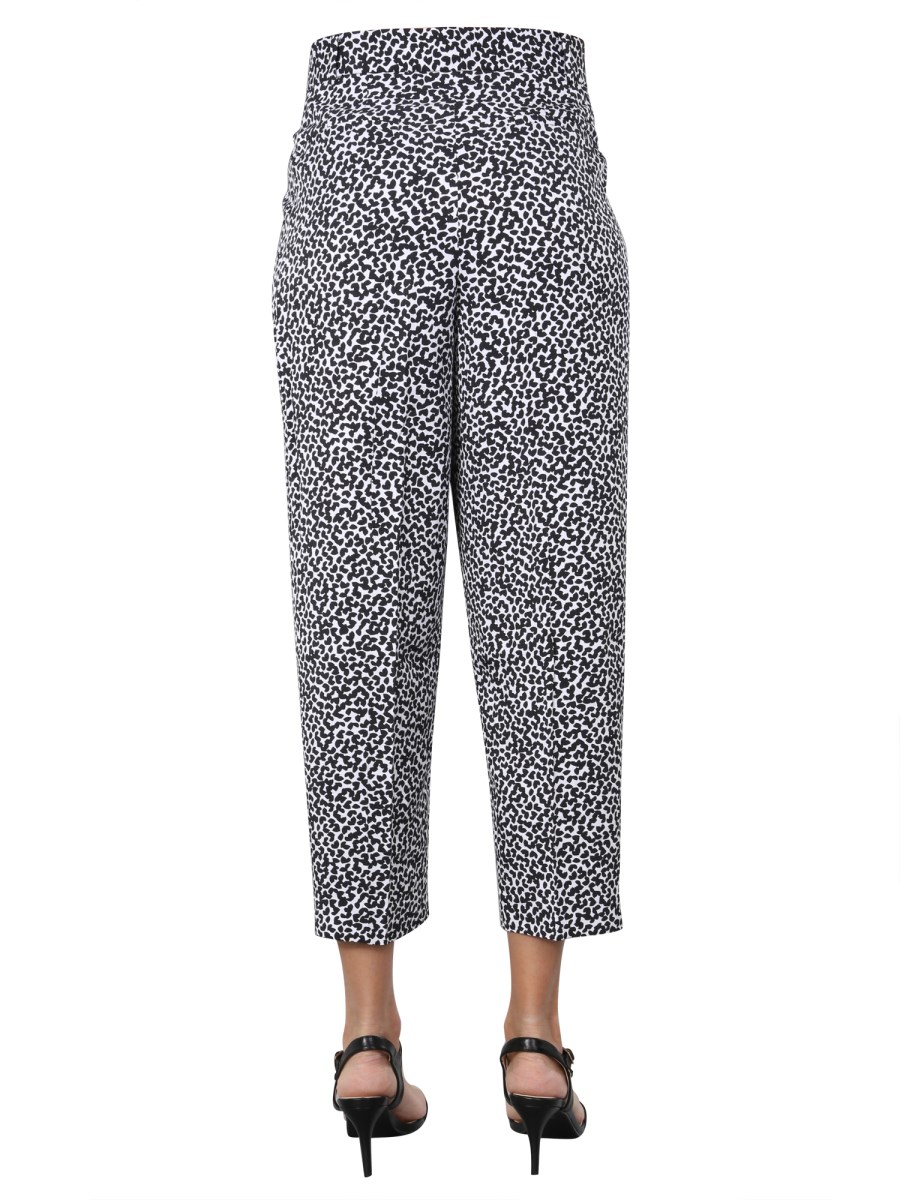 MICHAEL BY MICHAEL KORS - MONOGRAM CROPPED PANTS - Eleonora Bonucci