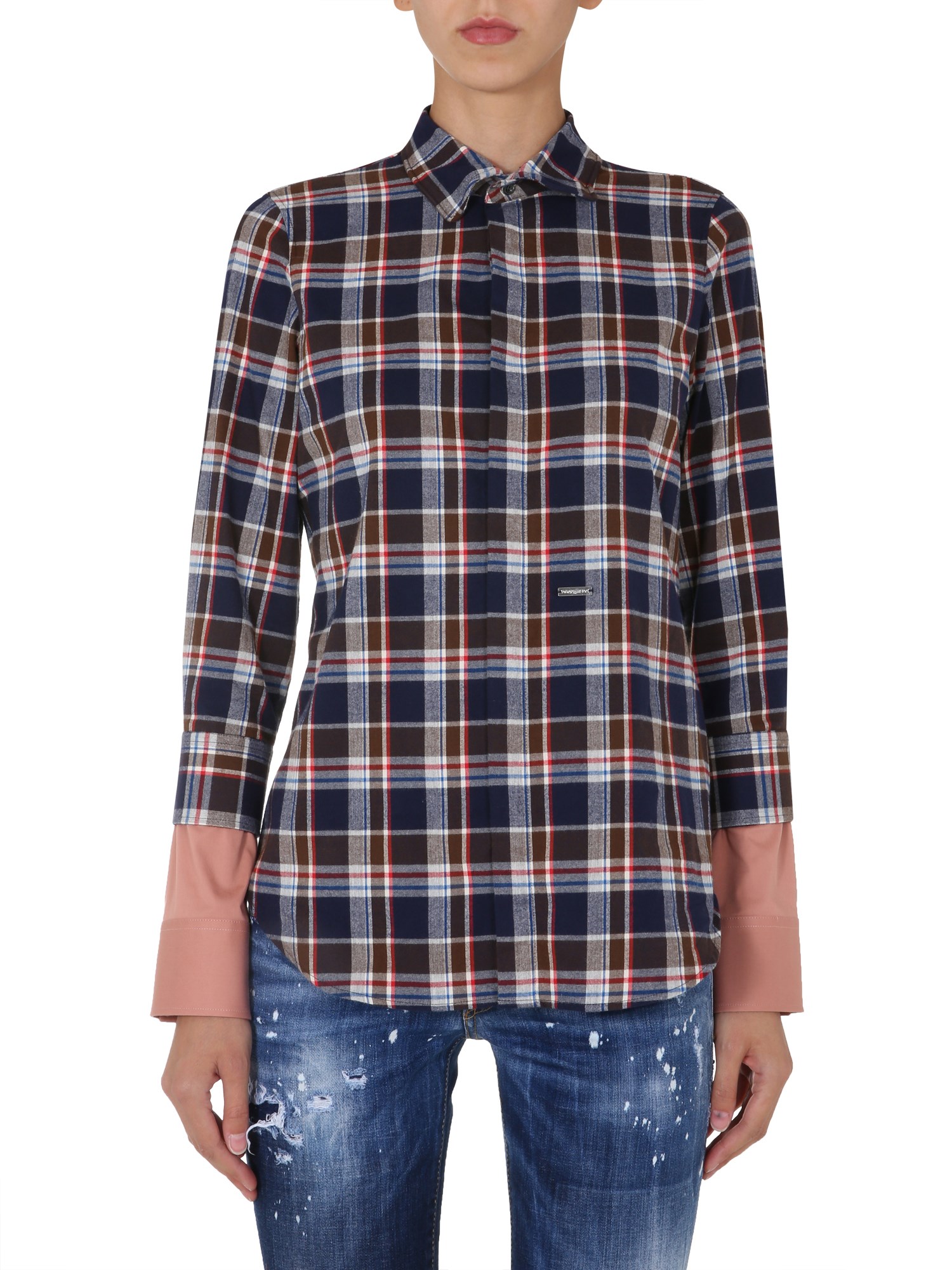 dsquared flannel shirt