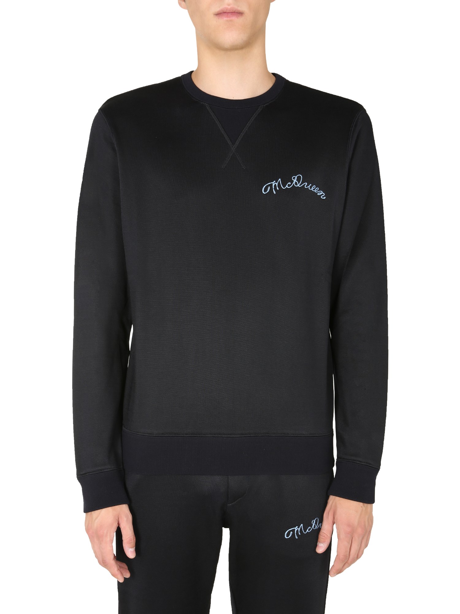 alexander mcqueen crew neck sweatshirt