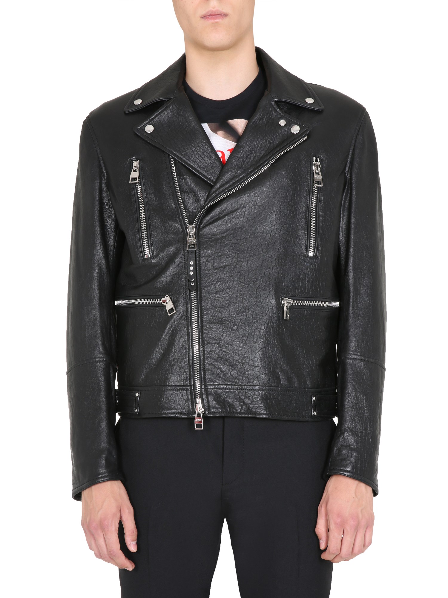 alexander mcqueen biker jacket