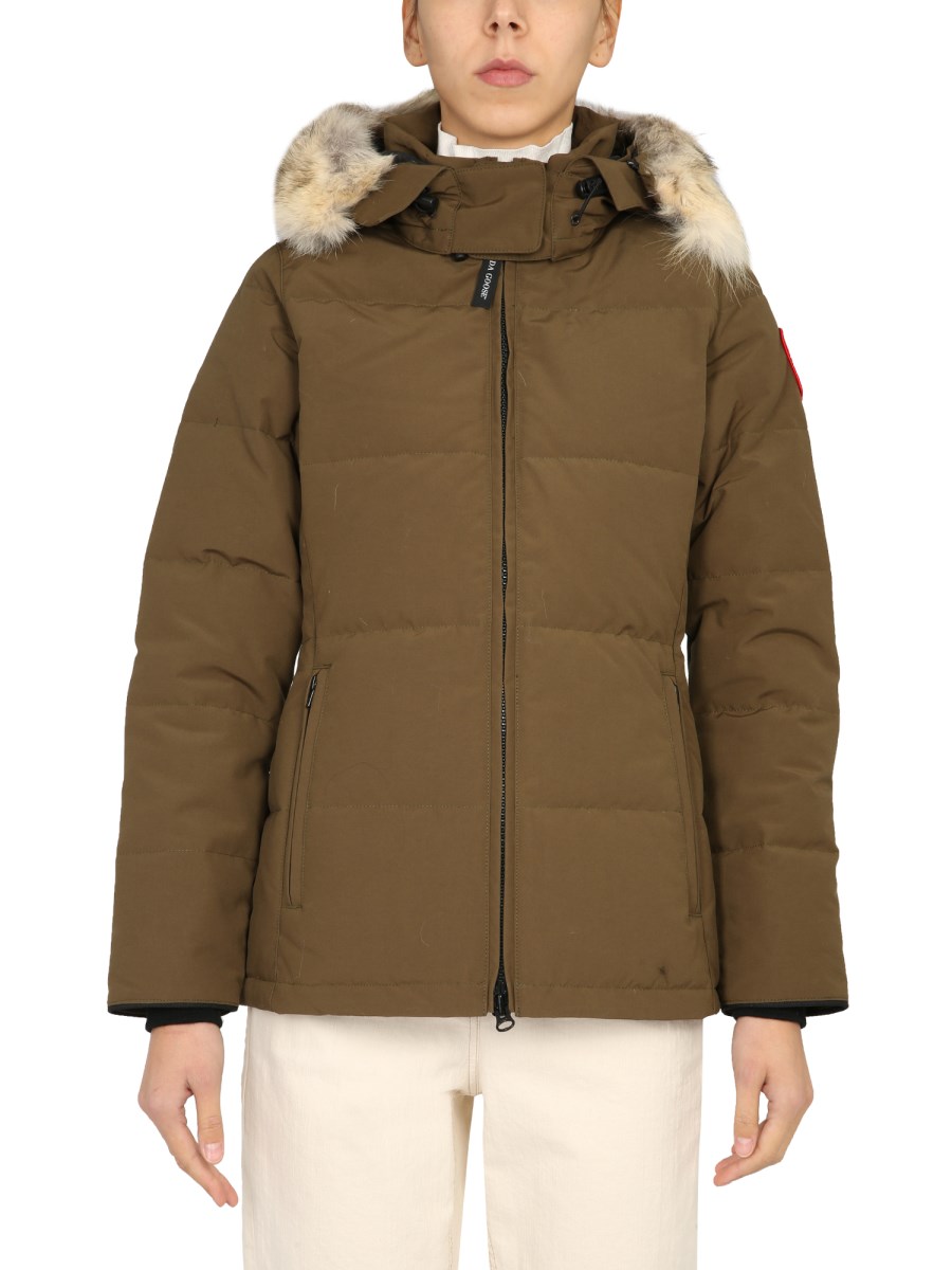 CANADA GOOSE CHELSEA PARKA WITH FUR EDGED HOOD Eleonora Bonucci