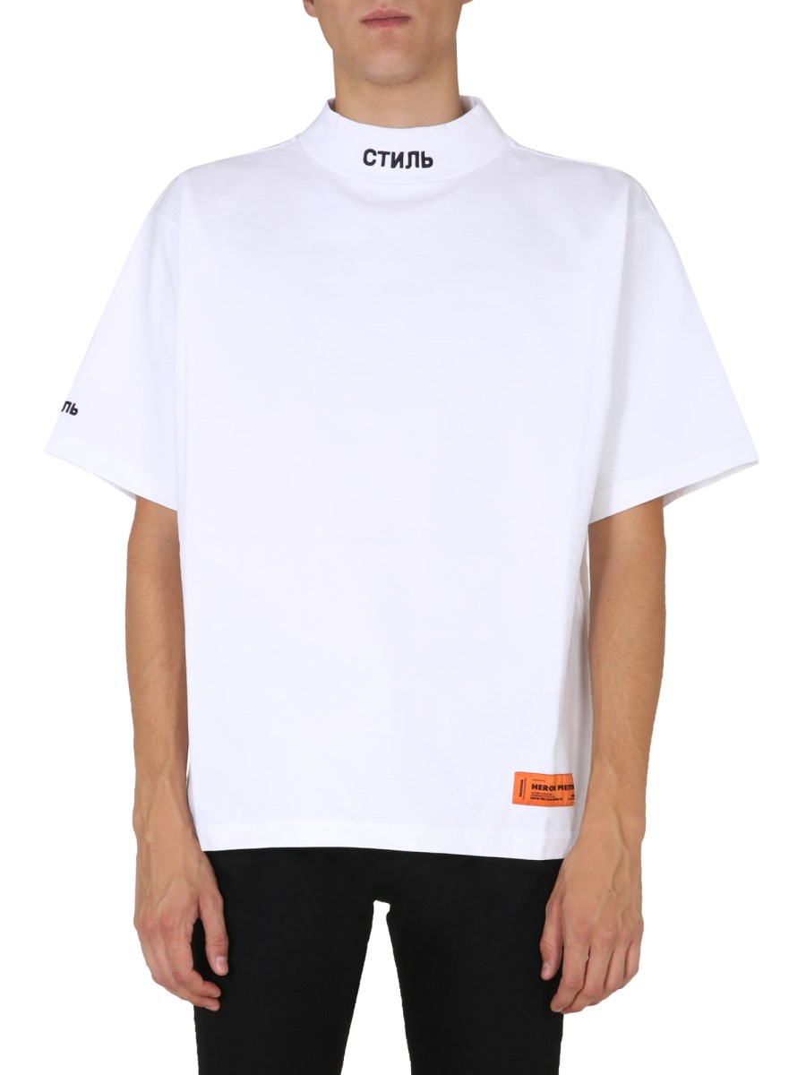 T shirt cheap collo alto