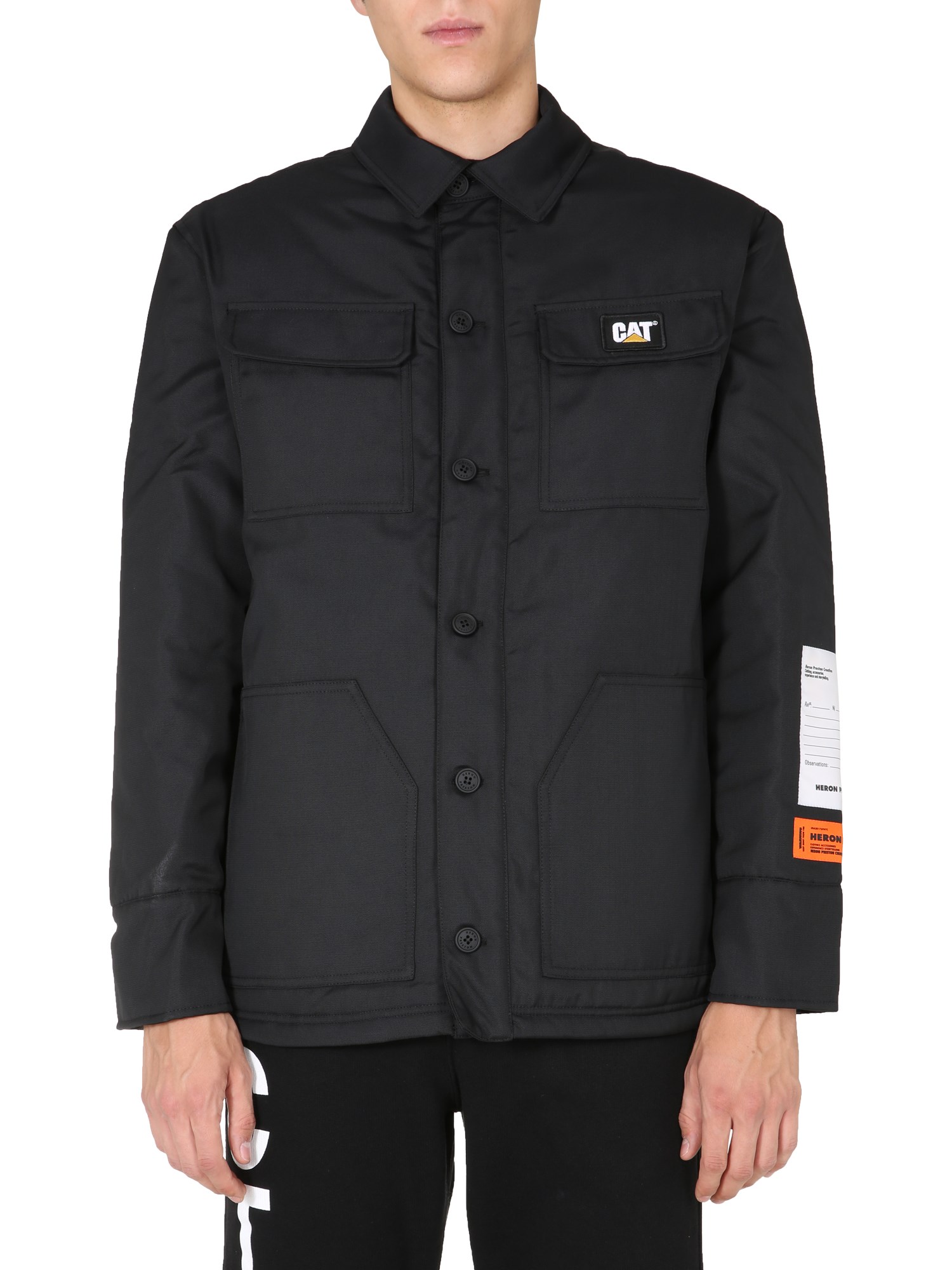 heron preston technical fabric jacket