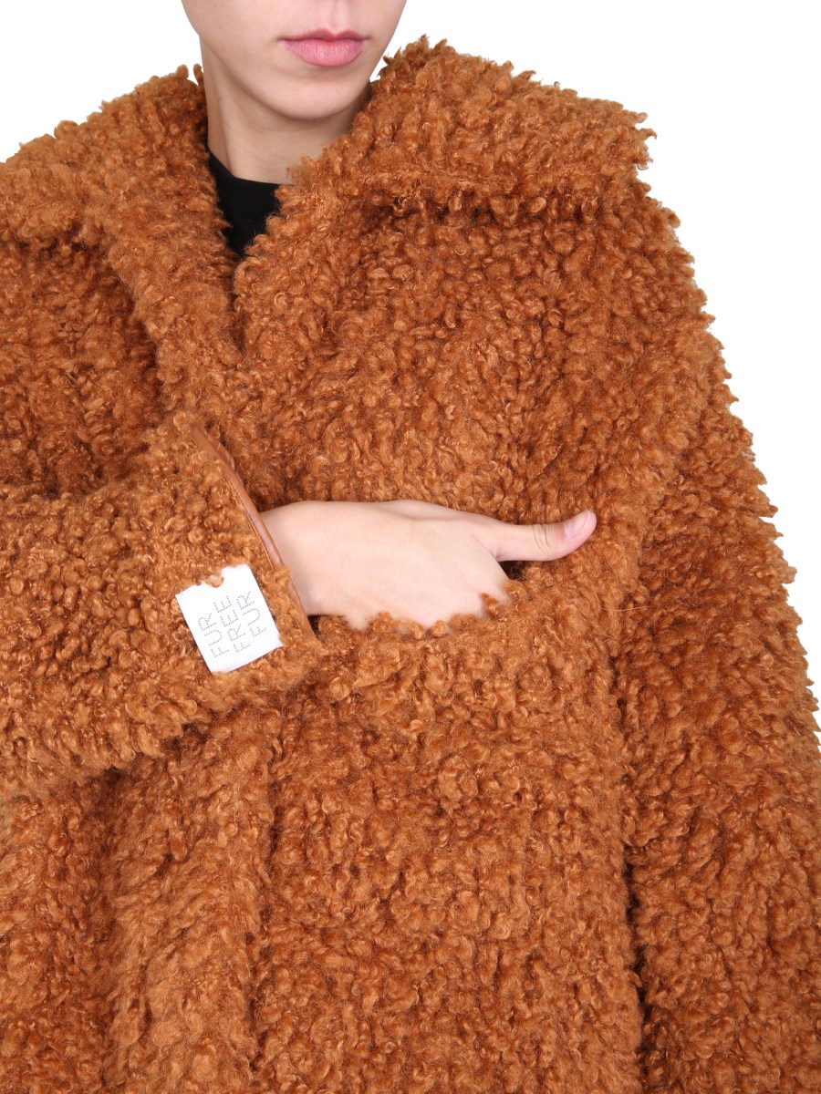 STELLA McCARTNEY - JOSEPHINE FAUX FUR COAT - Eleonora Bonucci