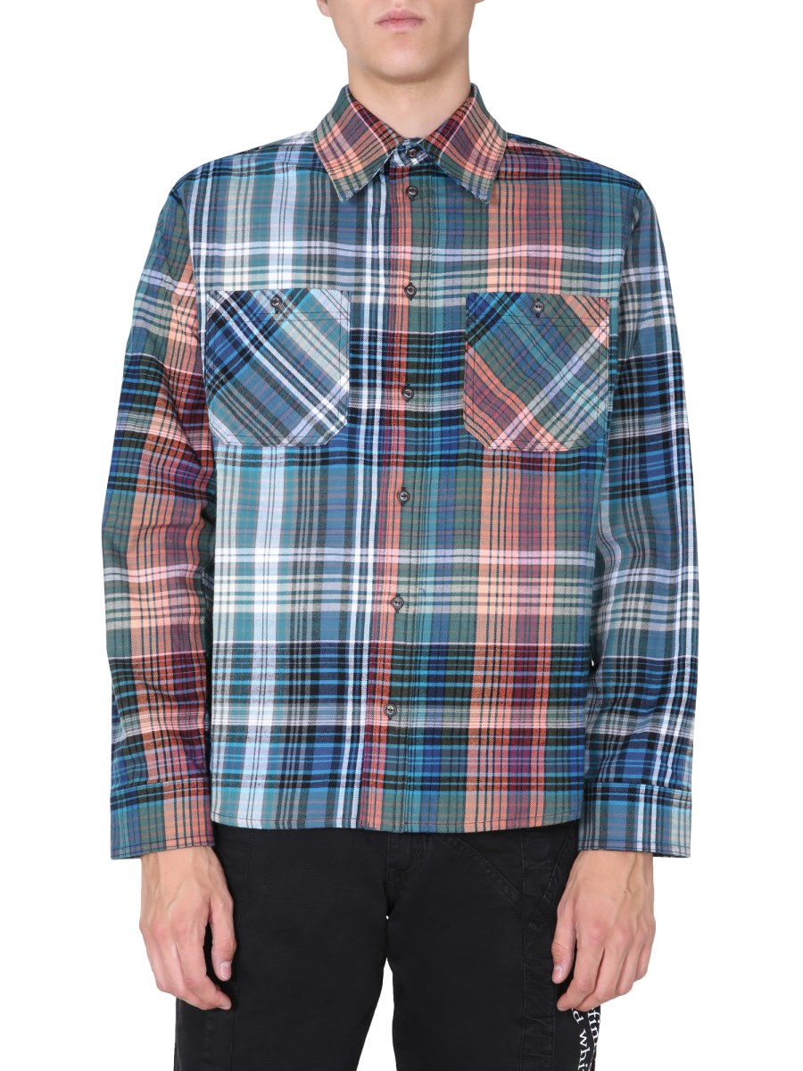 Off white flannel clearance green