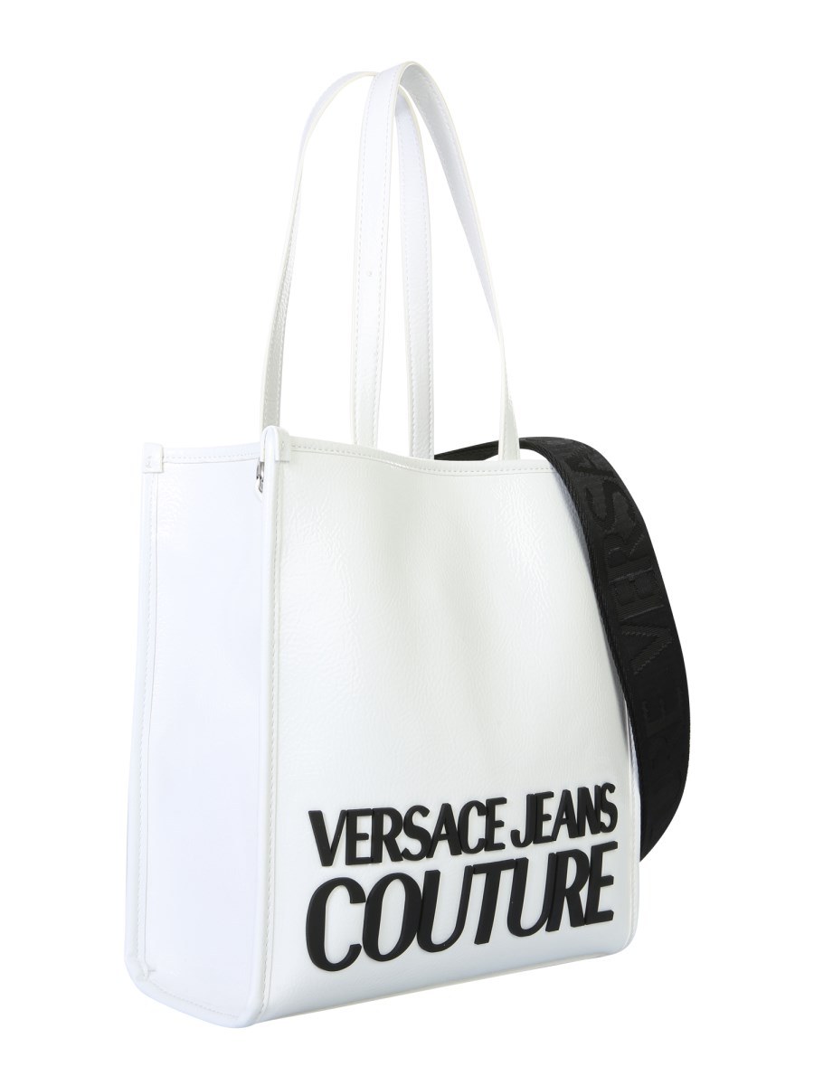 VERSACE JEANS COUTURE BAROCCO PRINT SMALL TOTE BAG – Enzo Clothing Store