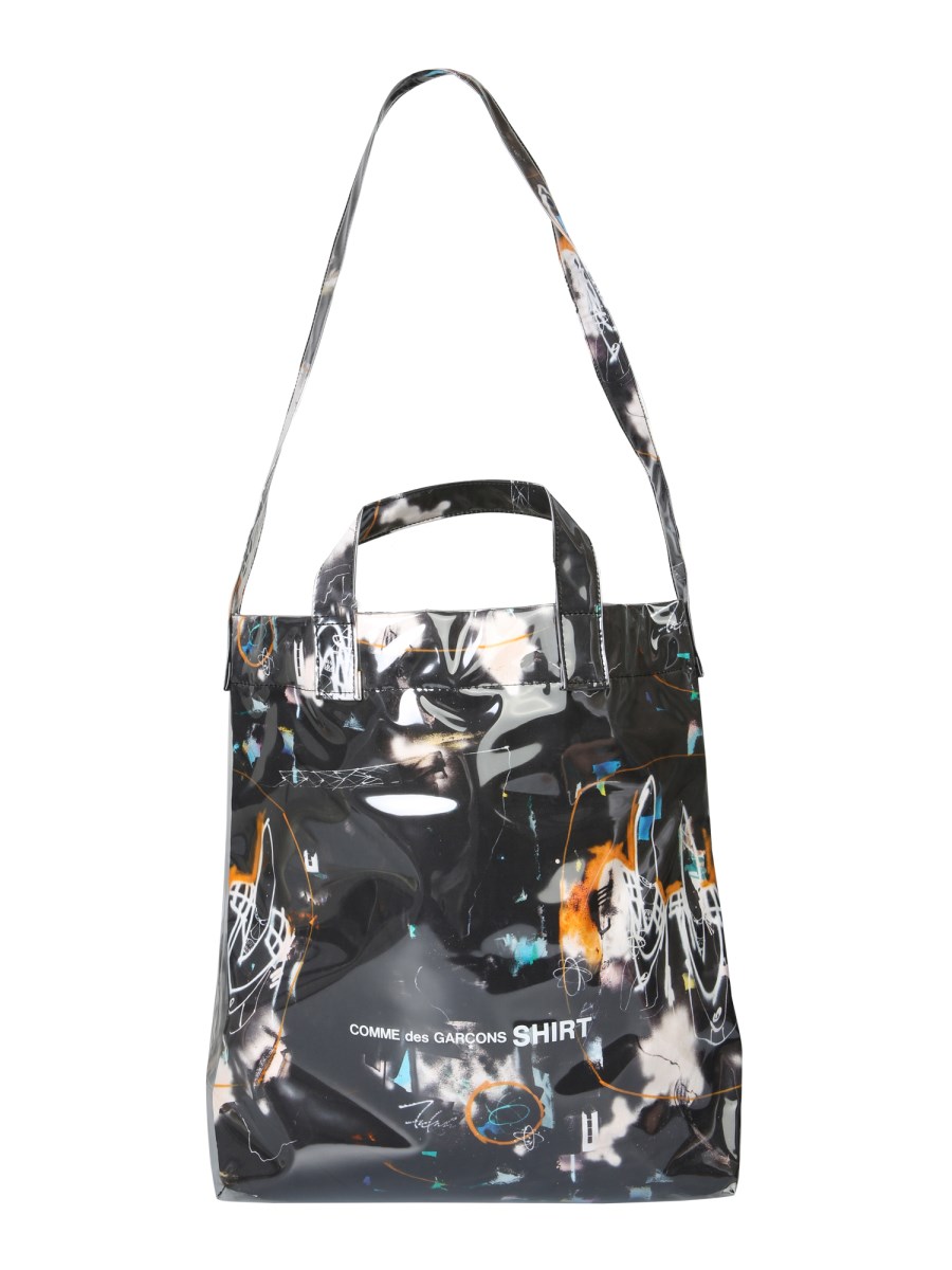 Comme des garcons transparent hot sale bag