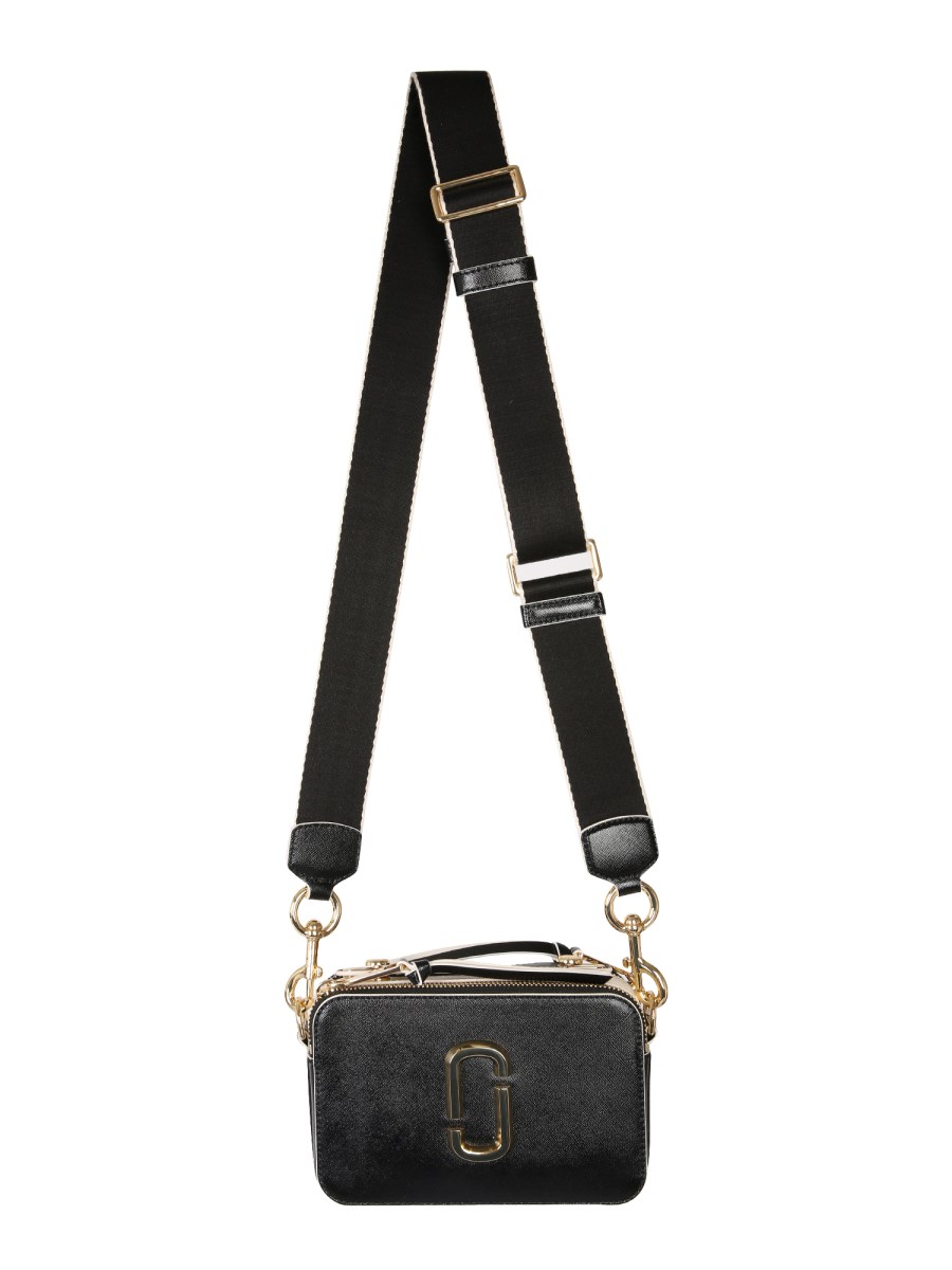 Marc jacobs sure shot best sale bag black