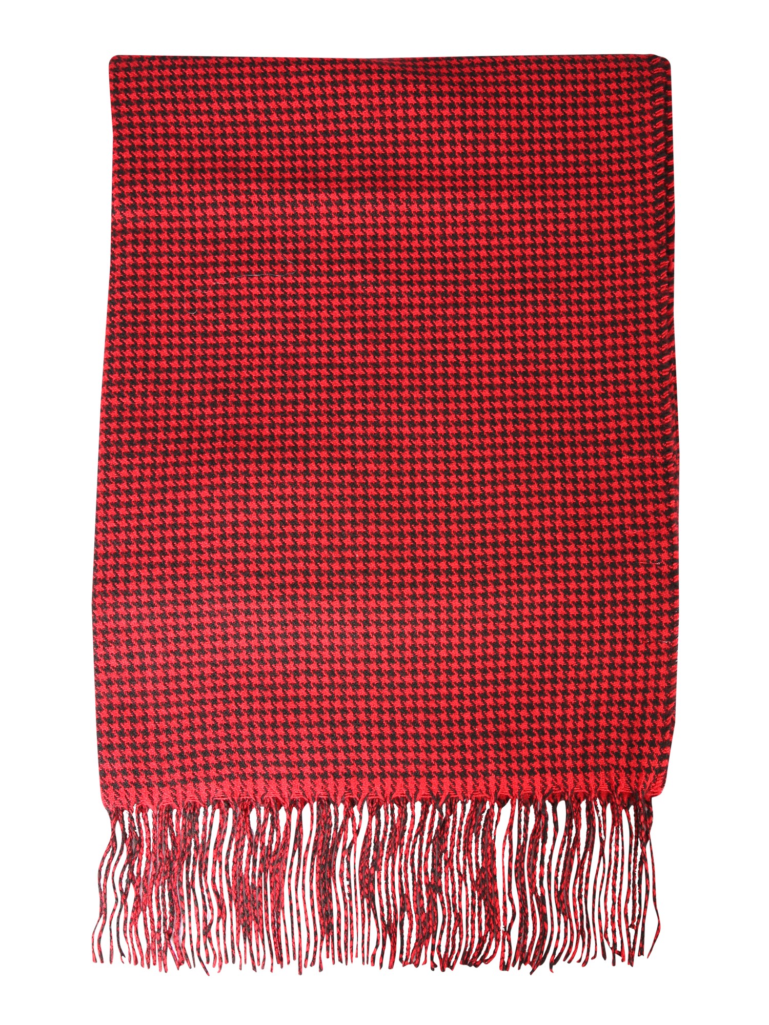 woolrich check design scarf