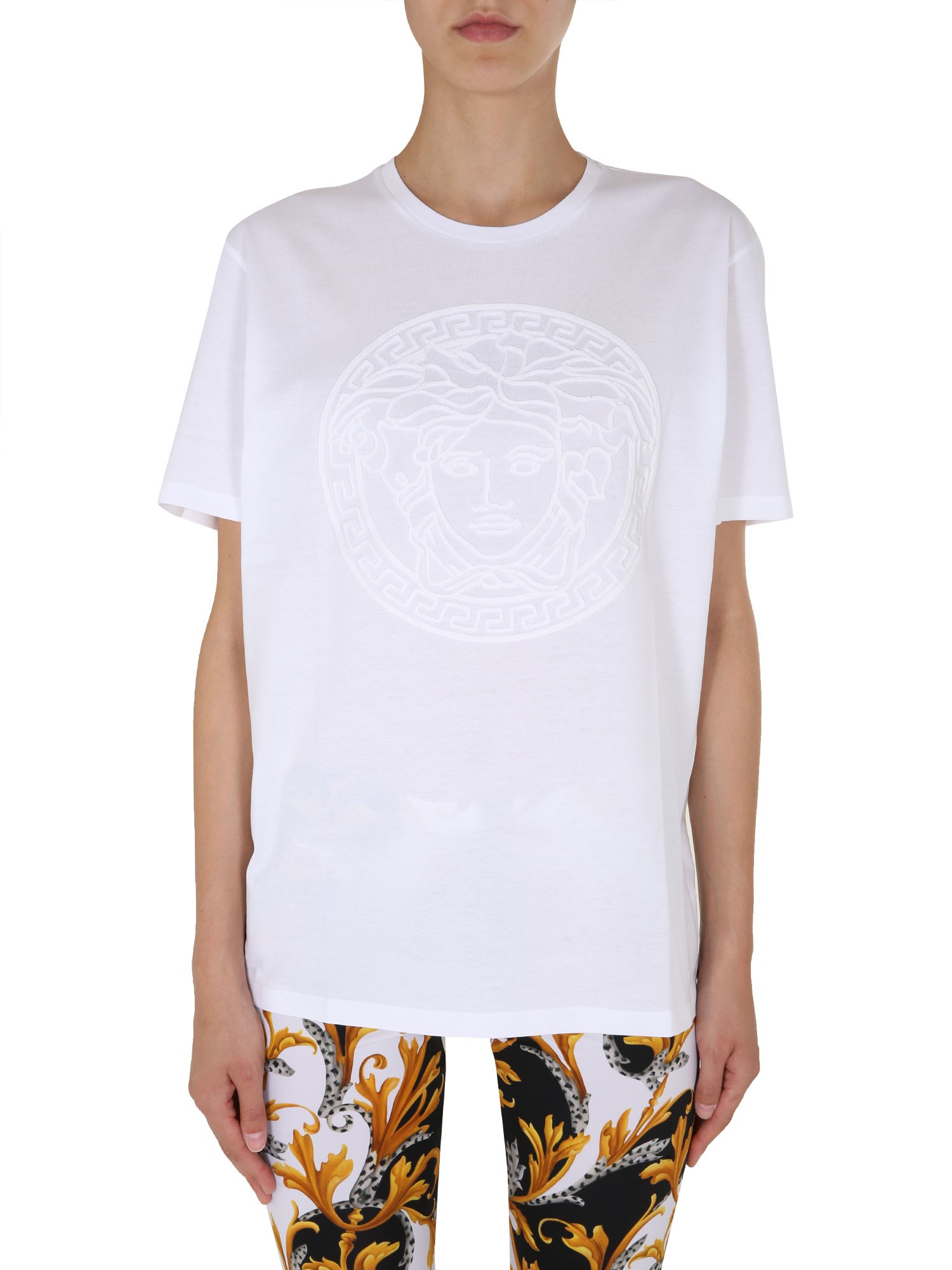 versace round neck t-shirt