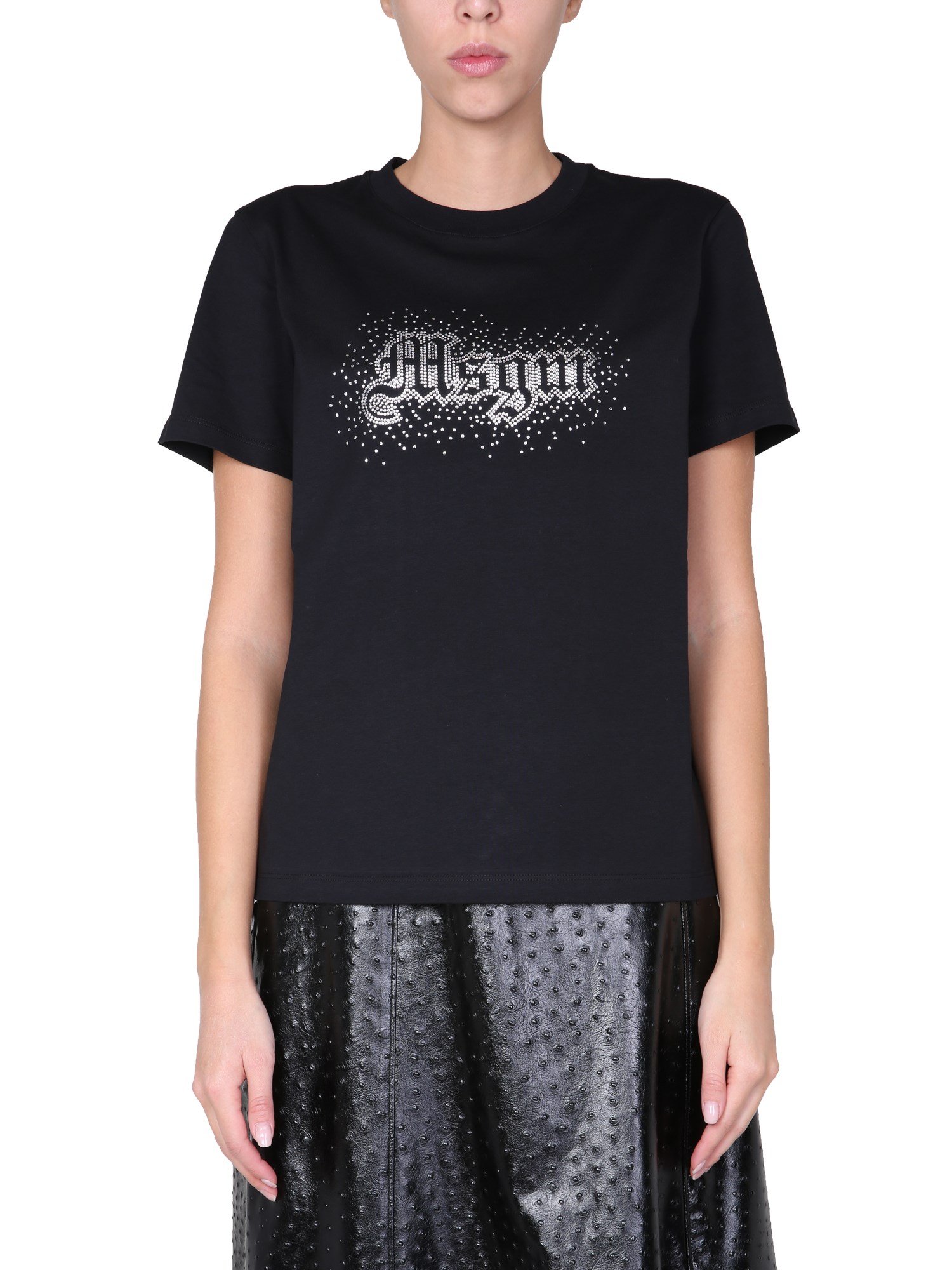 msgm crew neck t-shirt