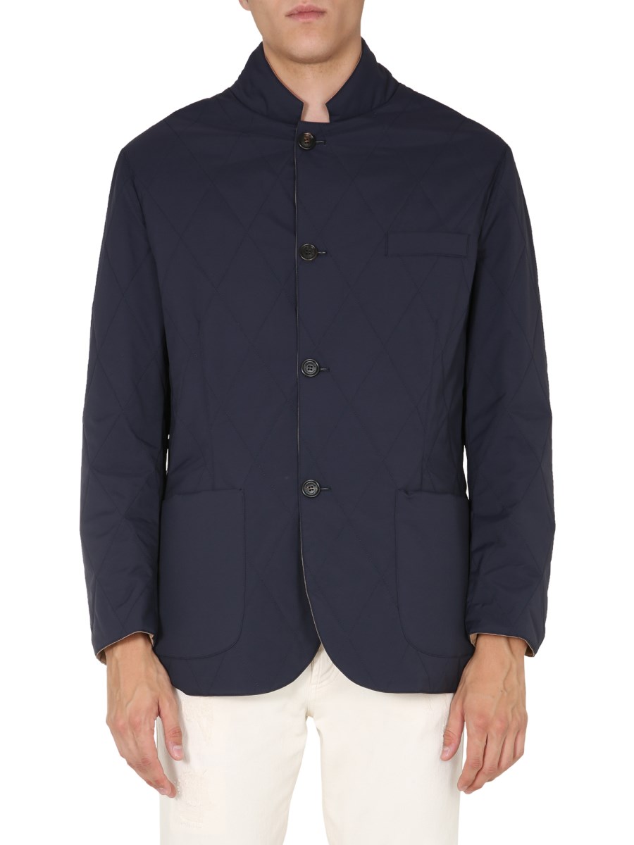 BRUNELLO CUCINELLI - REVERSIBLE NYLON JACKET - Eleonora Bonucci