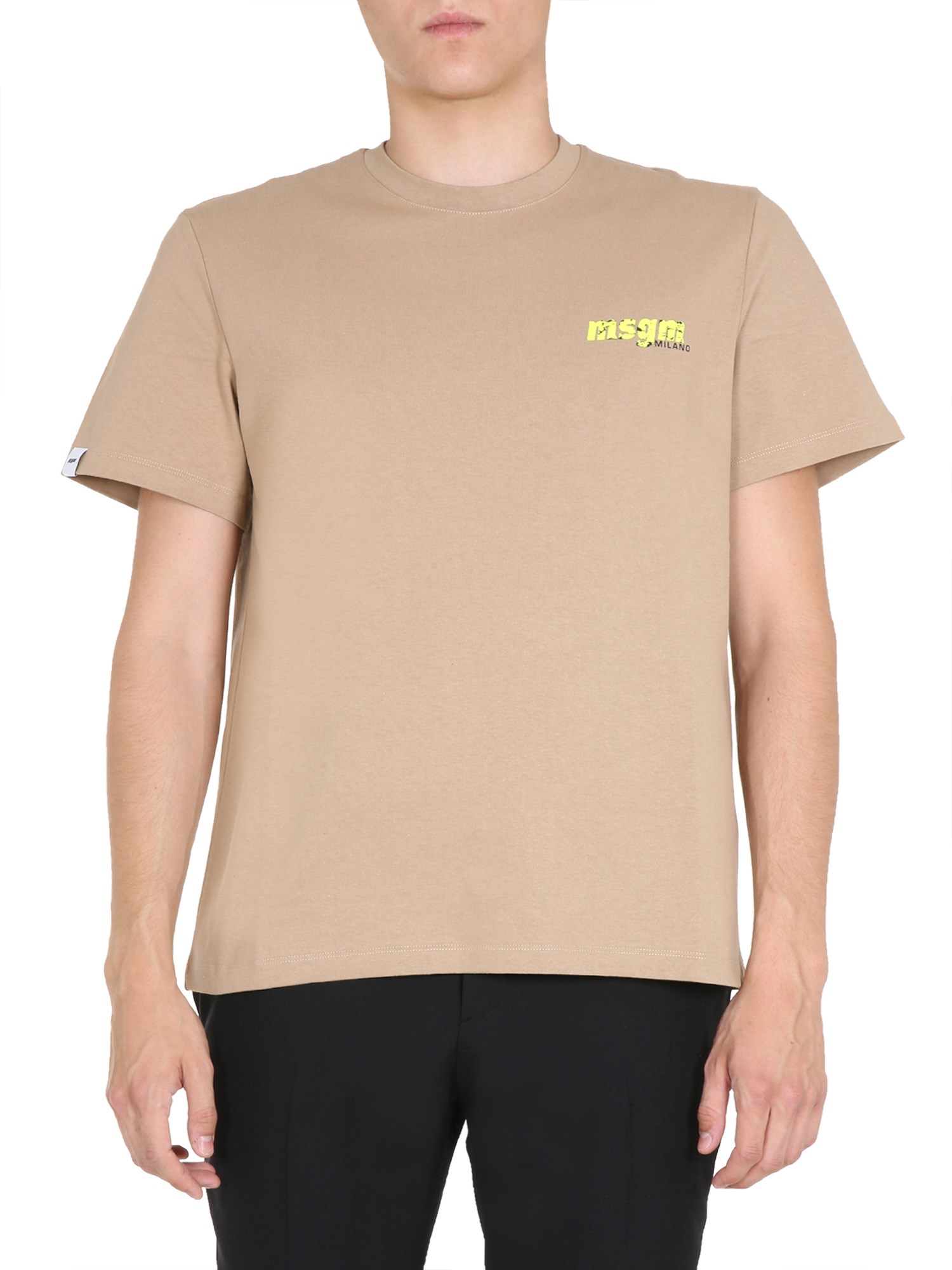 msgm round neck t-shirt