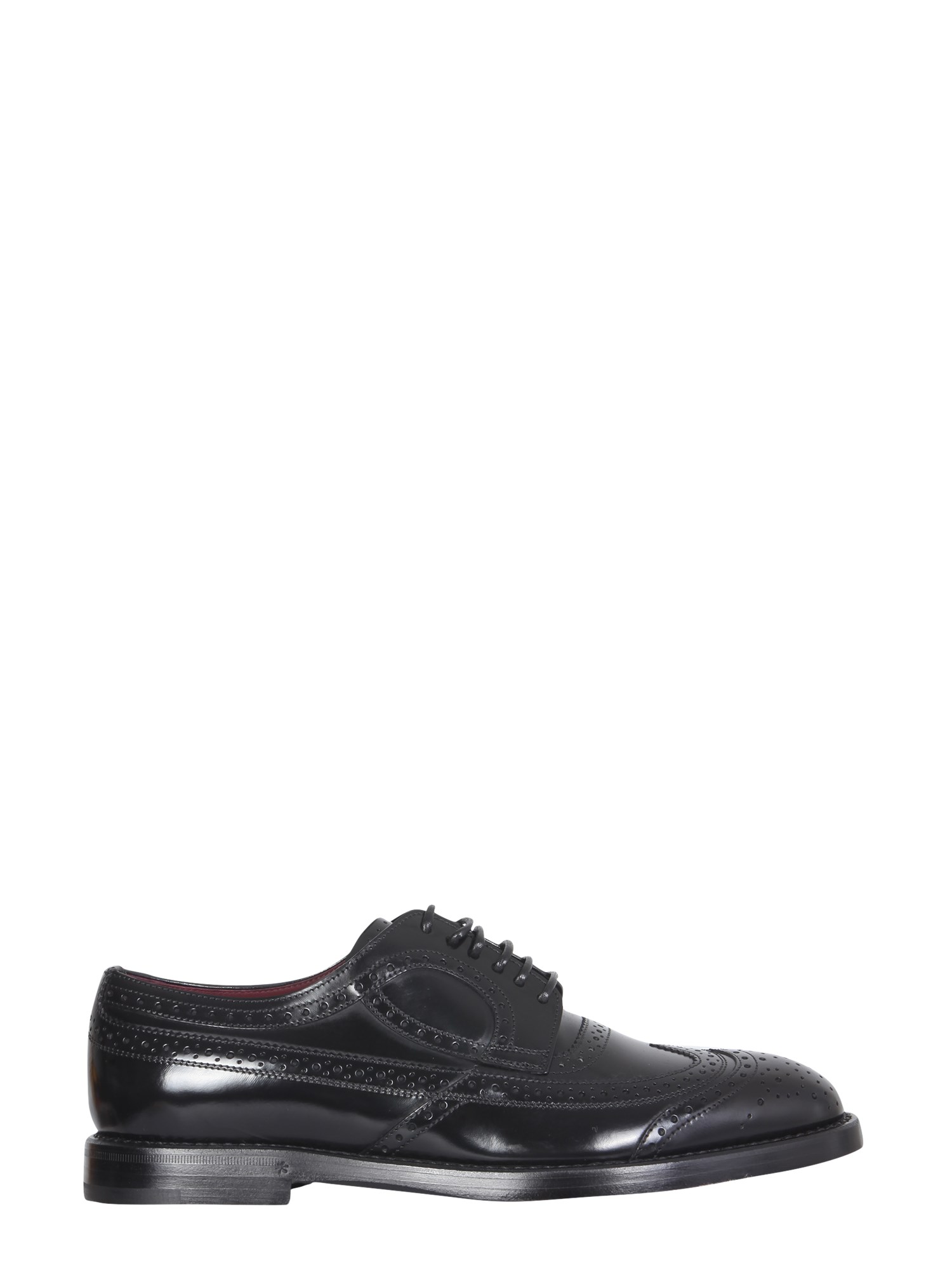 dolce & gabbana derby brogue shoes