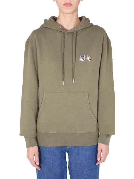 maison kitsune women's sweatshirt