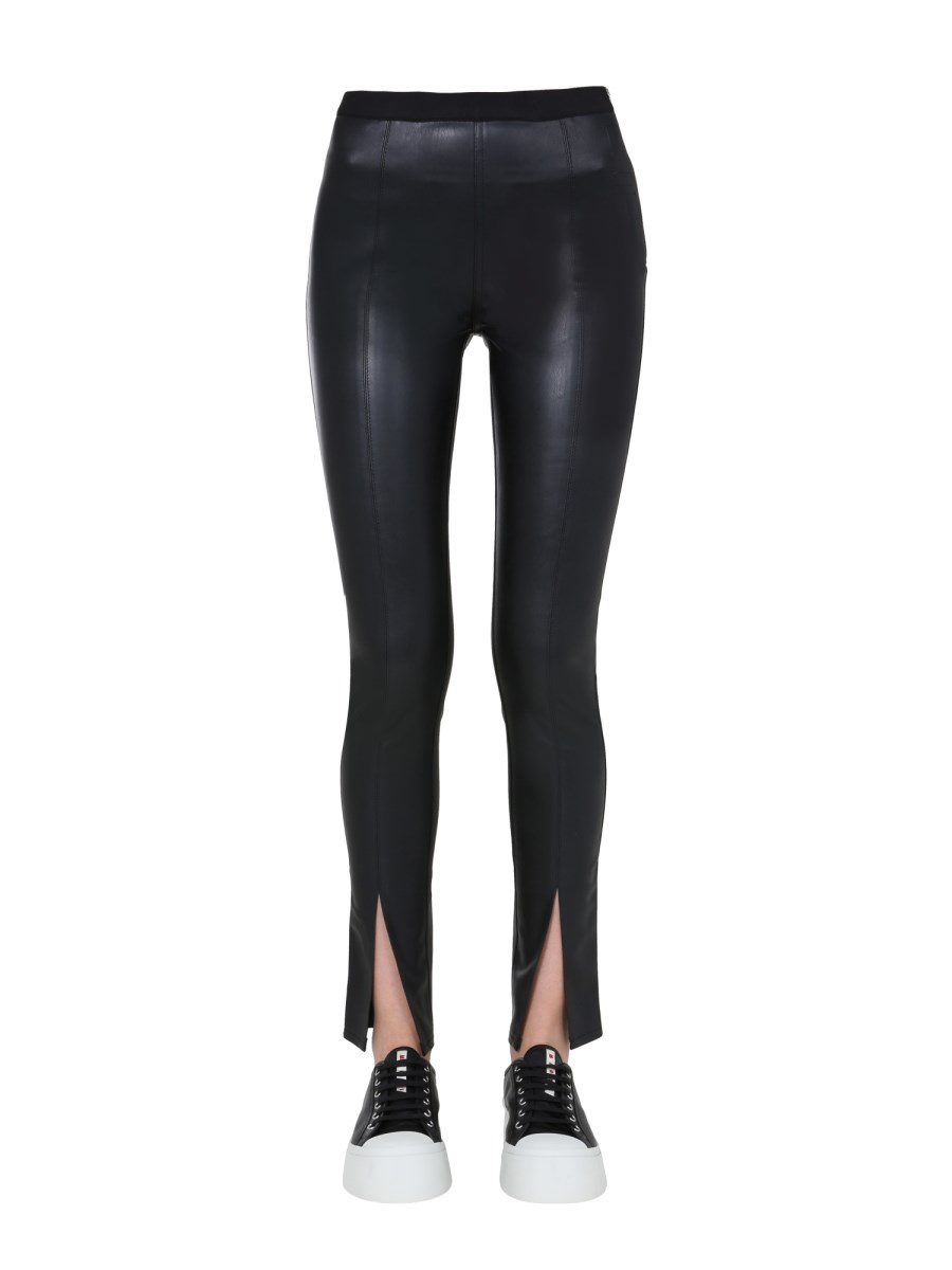 Rick owens sale leather leggings