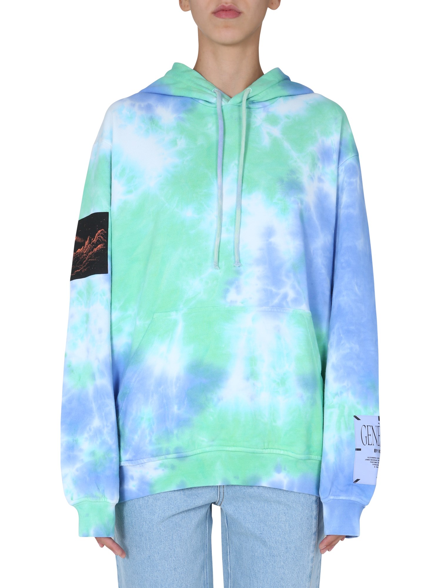 mcq relaxed fit sweatshirt