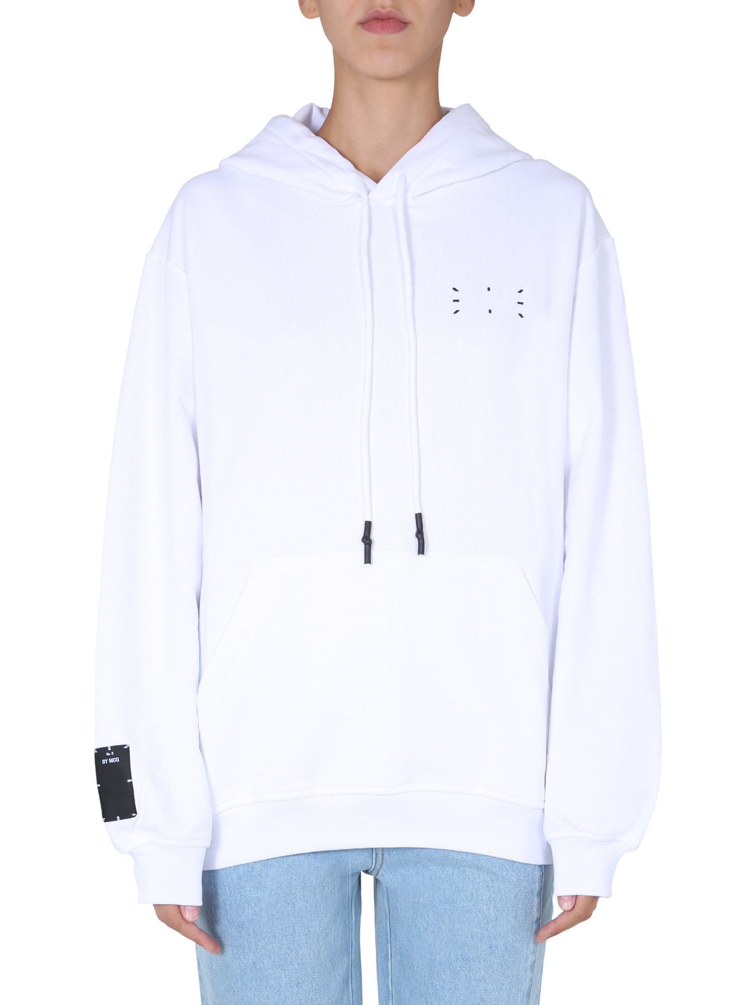 mcq relaxed fit sweatshirt