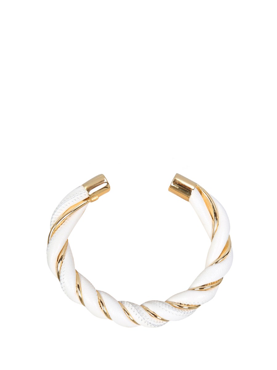 BOTTEGA VENETA - SPIRAL NAPPA BRACELET - Eleonora Bonucci