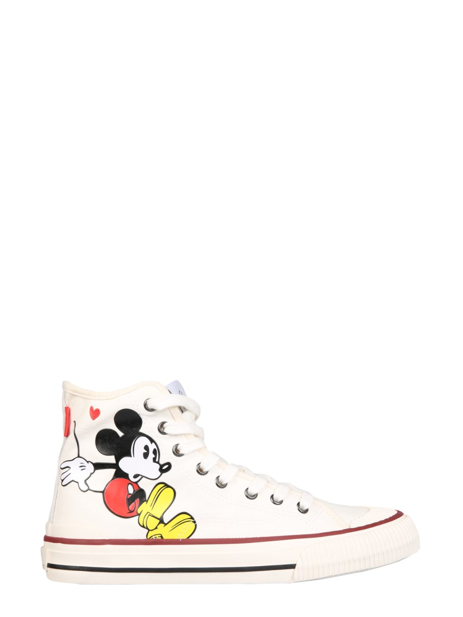 Mickey mouse high top converse sale