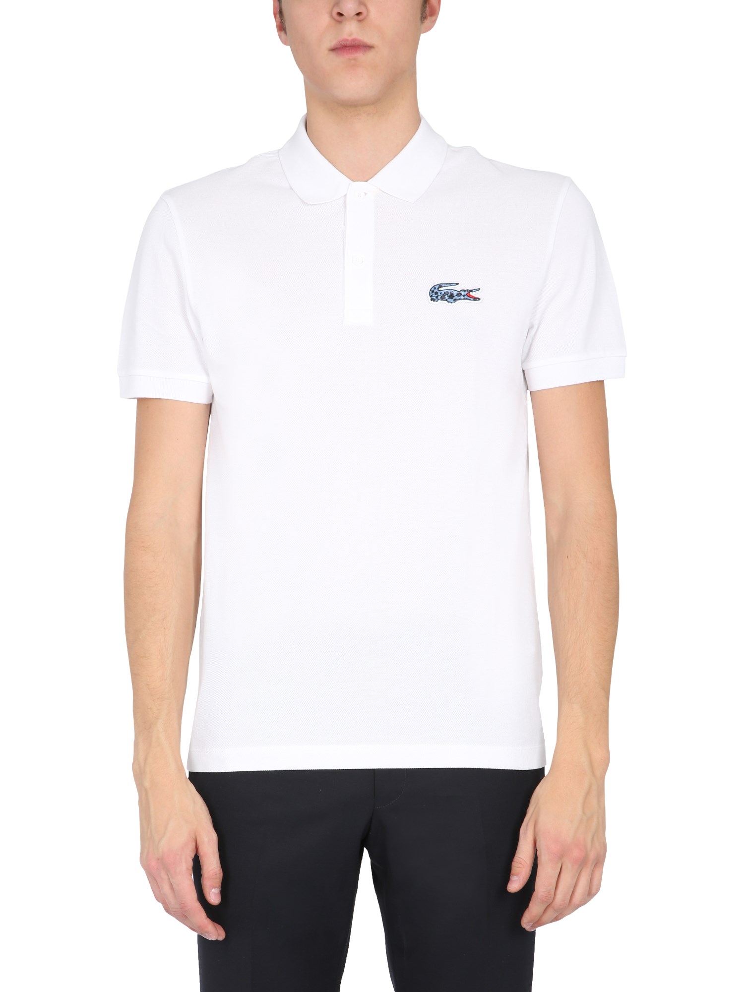 lacoste x national geographic regular fit polo