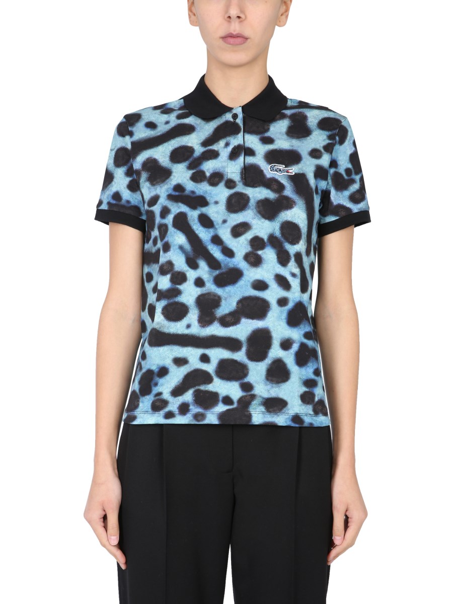 Lacoste hotsell leopard polo