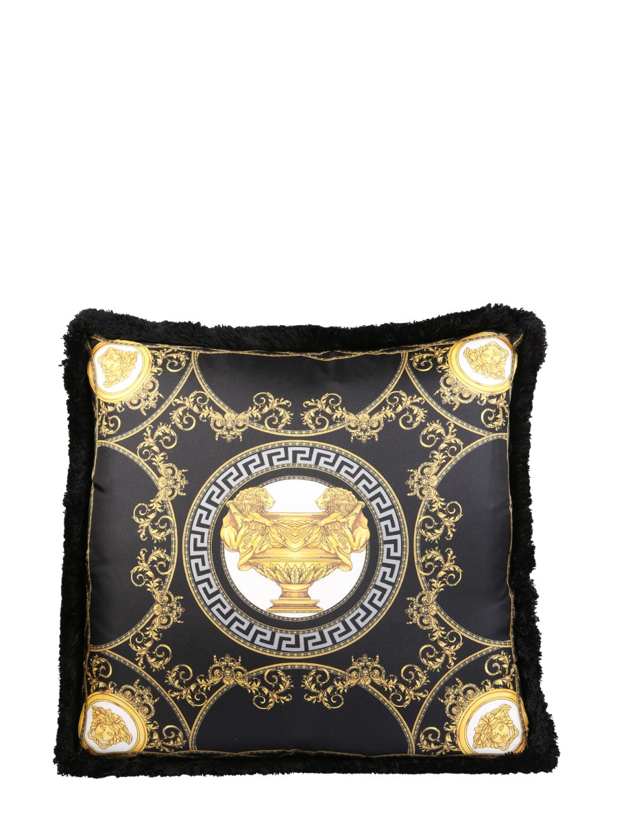 Versace Cuscino Quadrato in Black